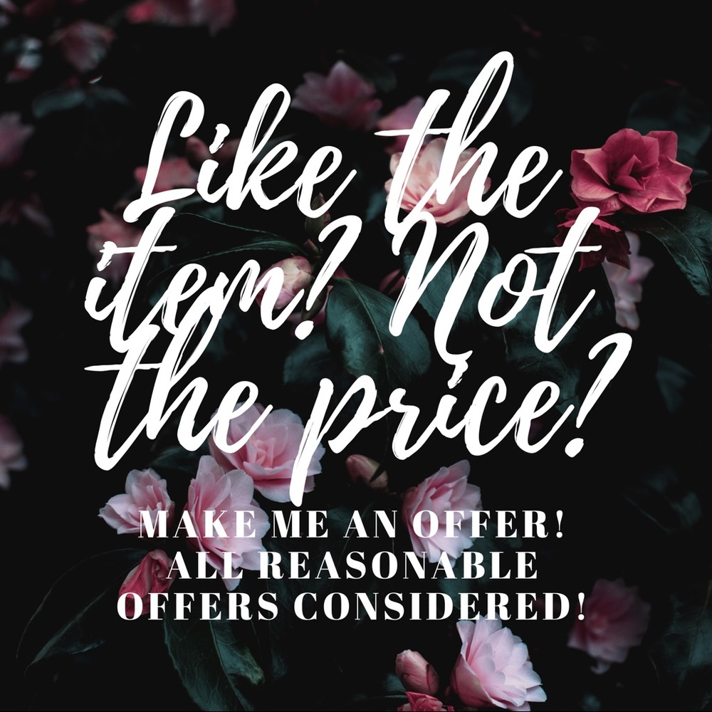 Make me an offer! Let’s be fair!!